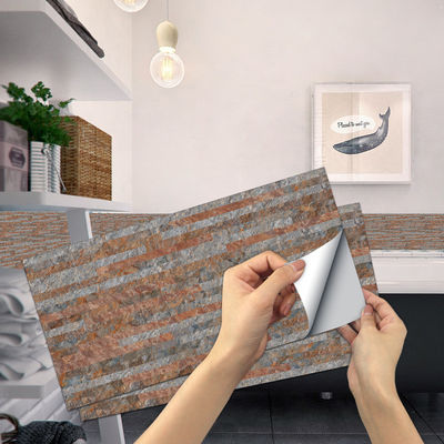 qualité  Waterproof Decorative Sticker Matte Tile Brick Wall Sticker Decals Kids Room Decor Environmental Protection PVC Self Adhesive Wallpaper usine