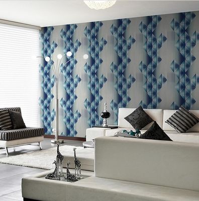 qualité  Modern Geometric Pattern PVC Wallpaper 3D Wallpaper For Living Room usine
